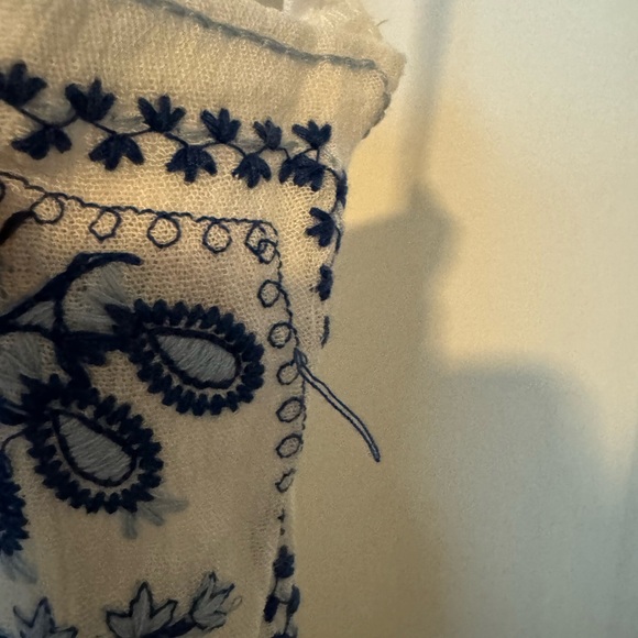 NWOT Boho Embroidered Button Maxi Dress - Picture 3 of 7